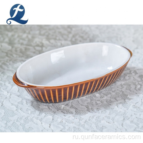 Микроволновая безопасная посуда для столовой посуды большие керамические блюда и тарелки